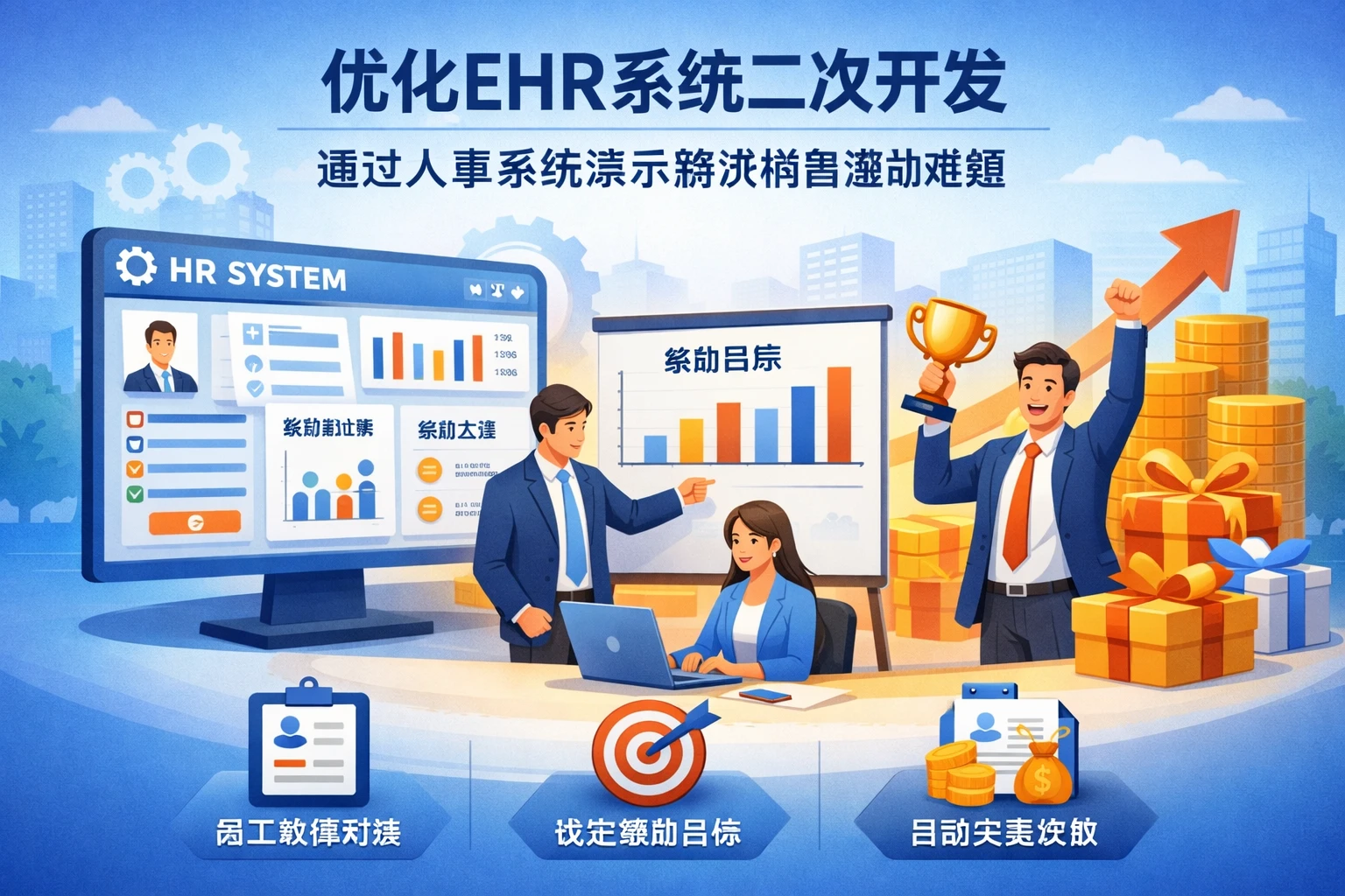 优化EHR系统二次开发：通过人事系统演示解决销售激励难题