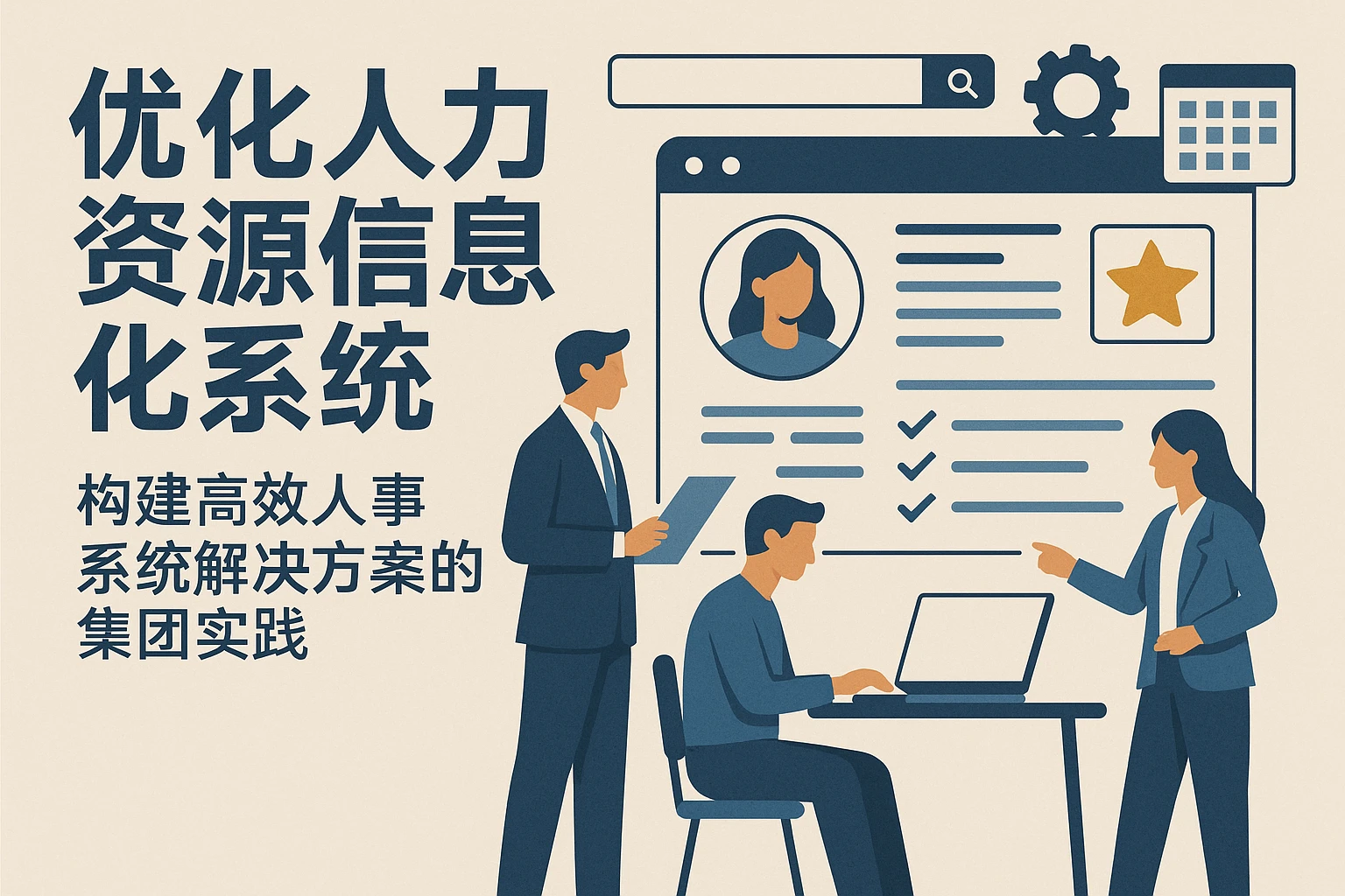 优化人力资源信息化系统：构建高效人事系统解决方案的集团实践