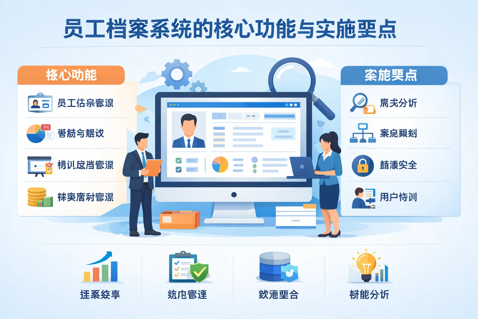 员工档案系统的核心功能与实施要点