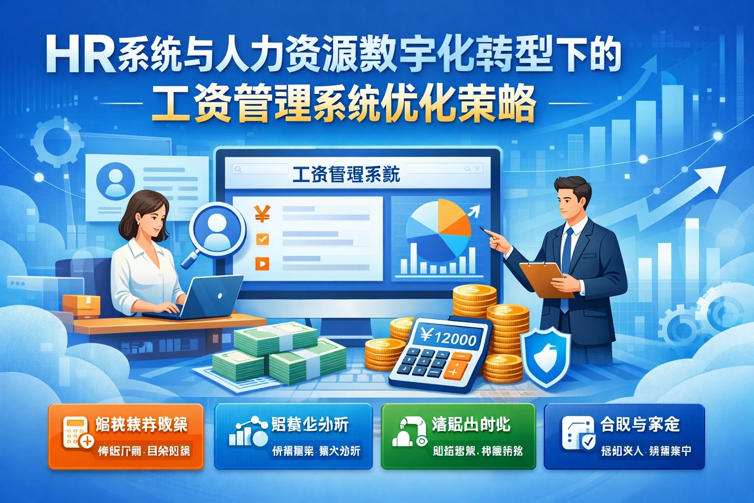 HR系统与人力资源数字化转型下的工资管理系统优化策略