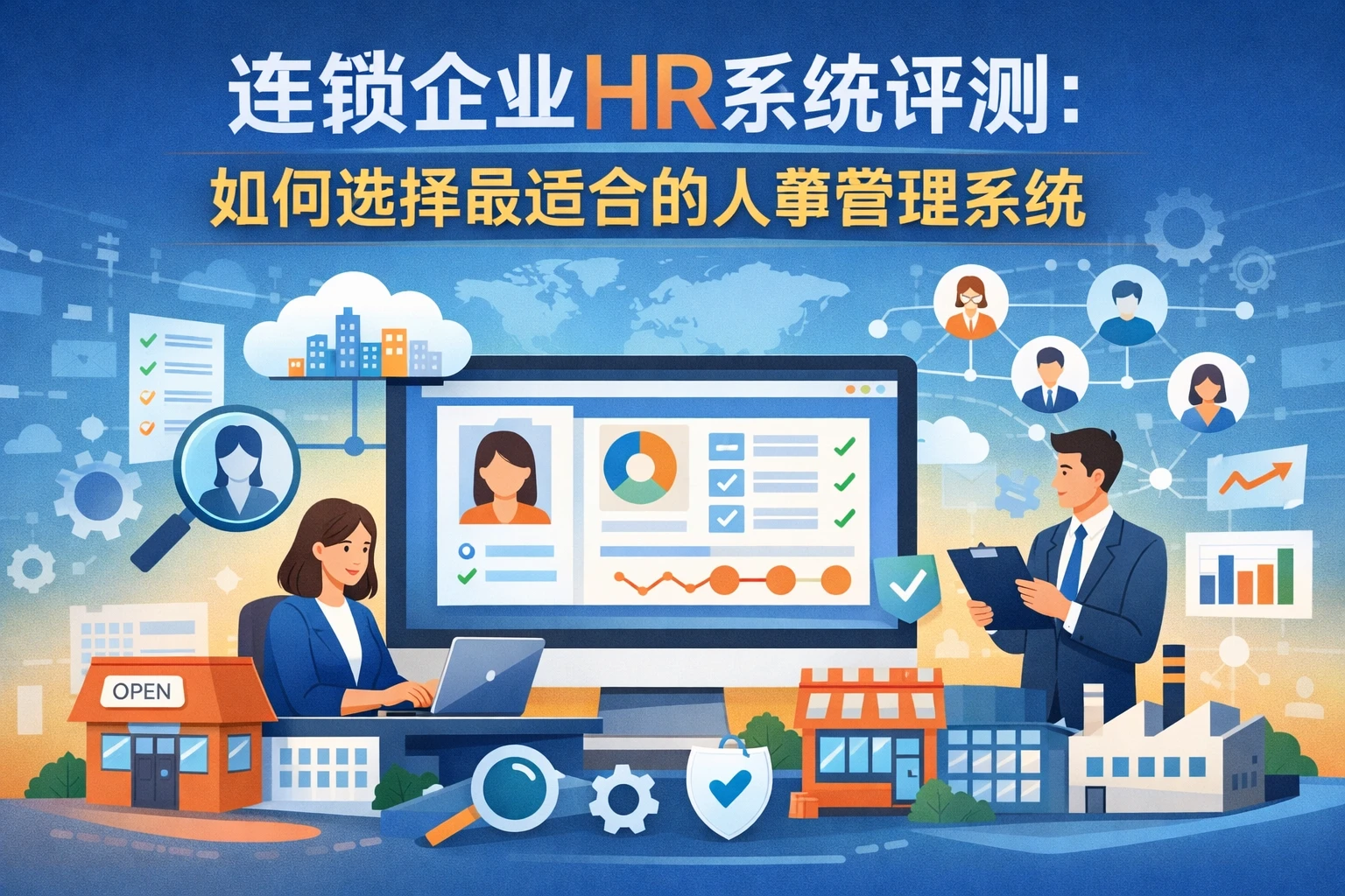 连锁企业HR系统评测:如何选择最适合的人事管理系统