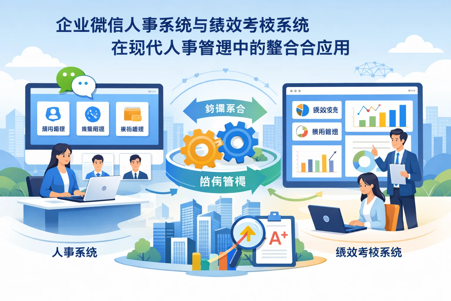 企业微信人事系统与绩效考核系统在现代人事管理中的整合应用