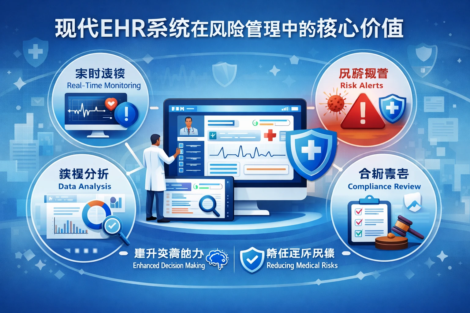 现代EHR系统在风险管理中的核心价值