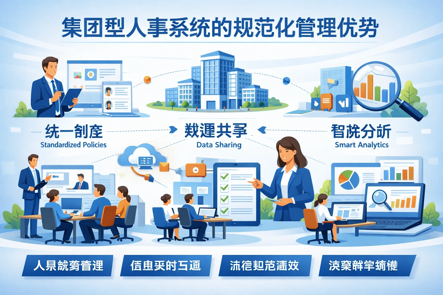 集团型人事系统的规范化管理优势