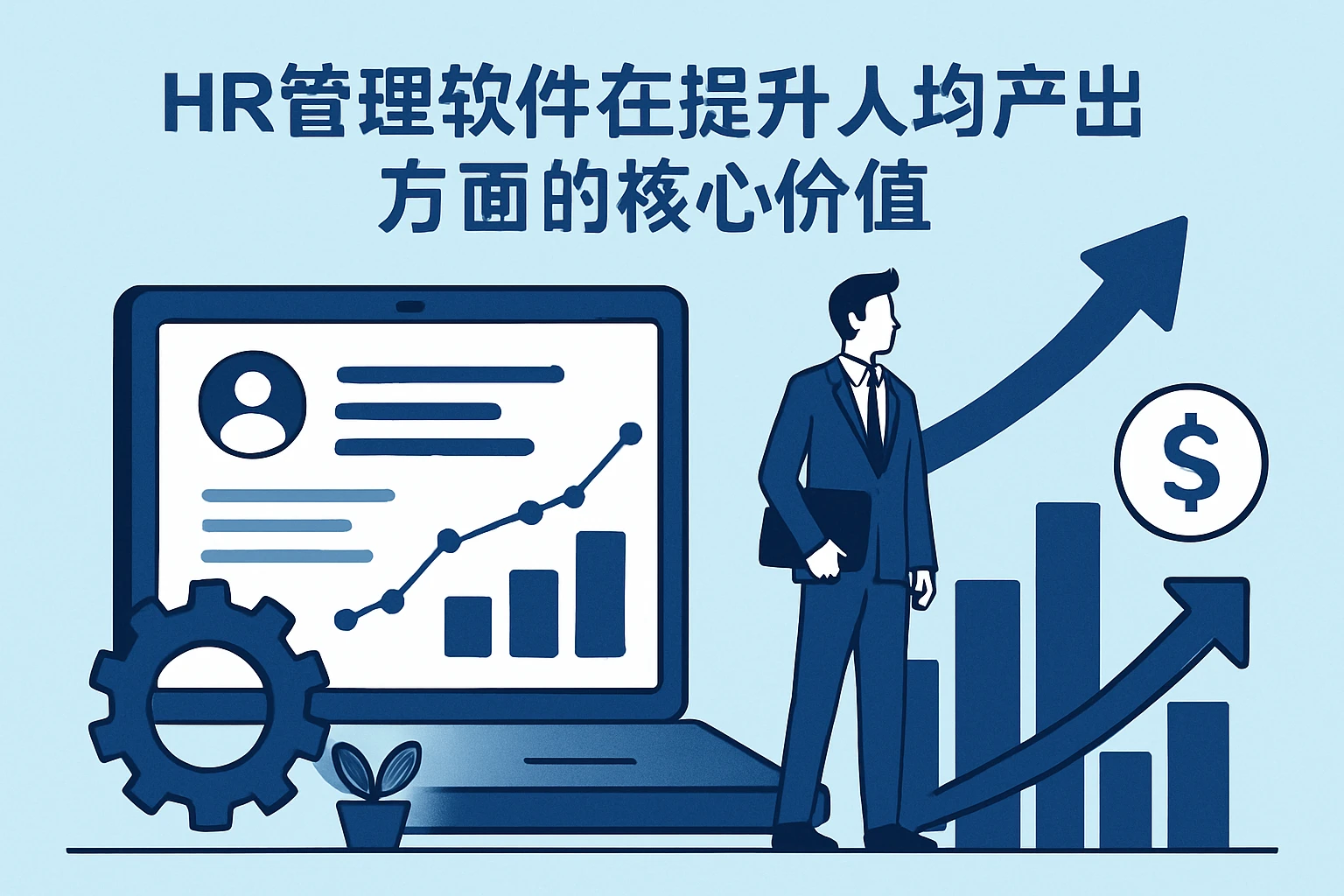 HR管理软件在提升人均产出方面的核心价值