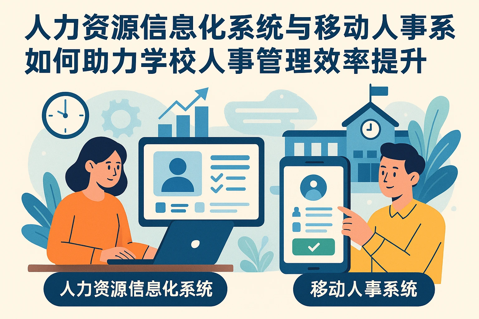 人力资源信息化系统与移动人事系统如何助力学校人事管理效率提升