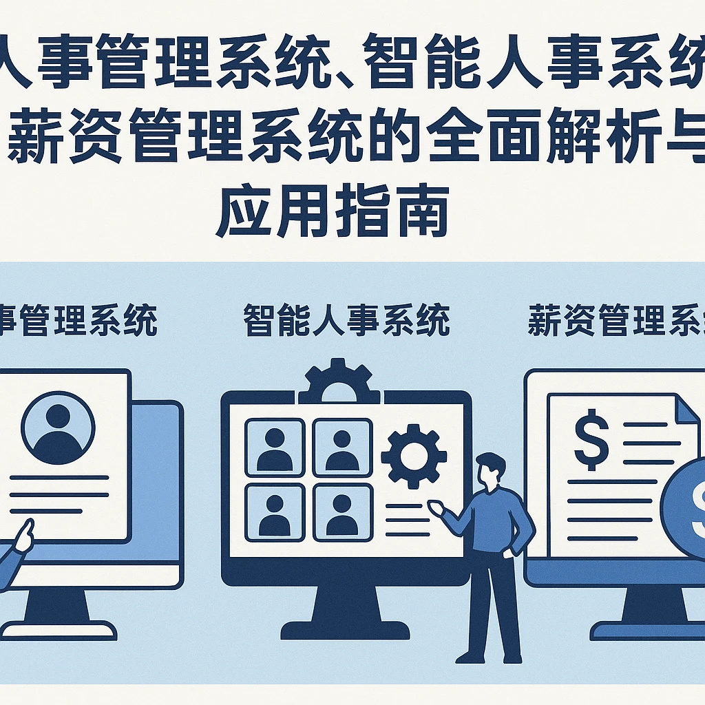 人事管理系统、智能人事系统与薪资管理系统的全面解析与应用指南
