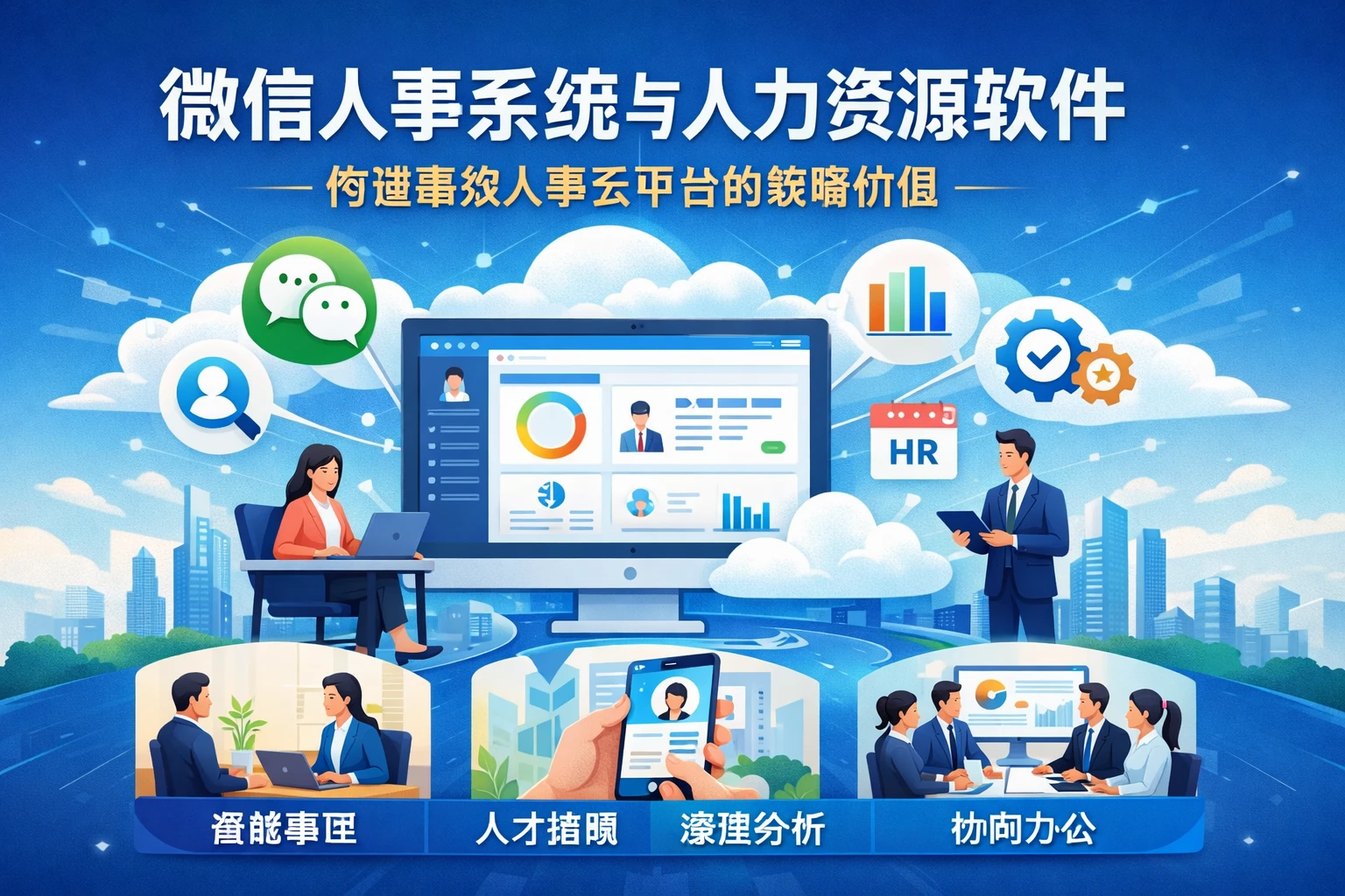 微信人事系统与人力资源软件：构建高效人事云平台的战略价值