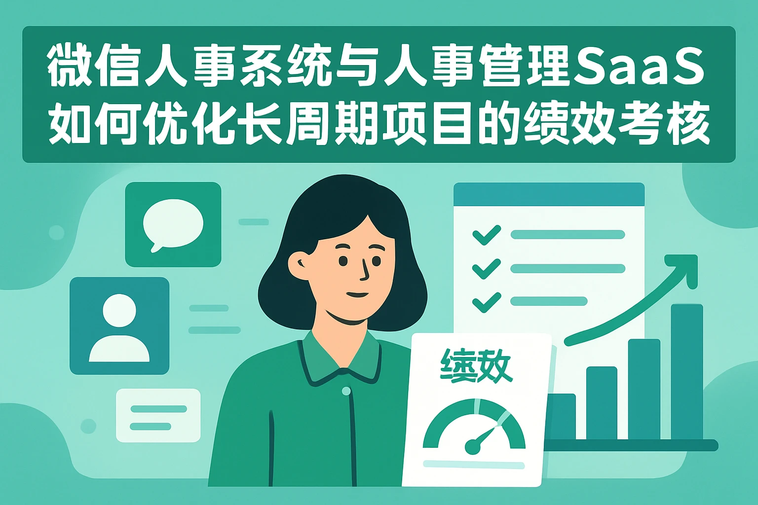 微信人事系统与人事管理SaaS如何优化长周期项目的绩效考核