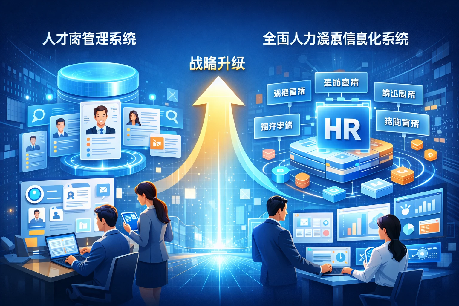 人力资源数字化转型：从人才库管理系统到全面人力资源信息化系统的战略升级