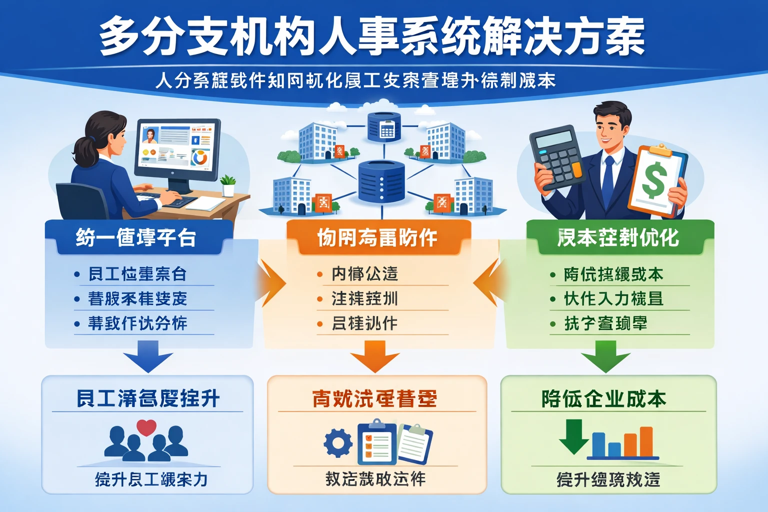 多分支机构人事系统解决方案:人力资源软件如何优化员工关系管理并控制成本