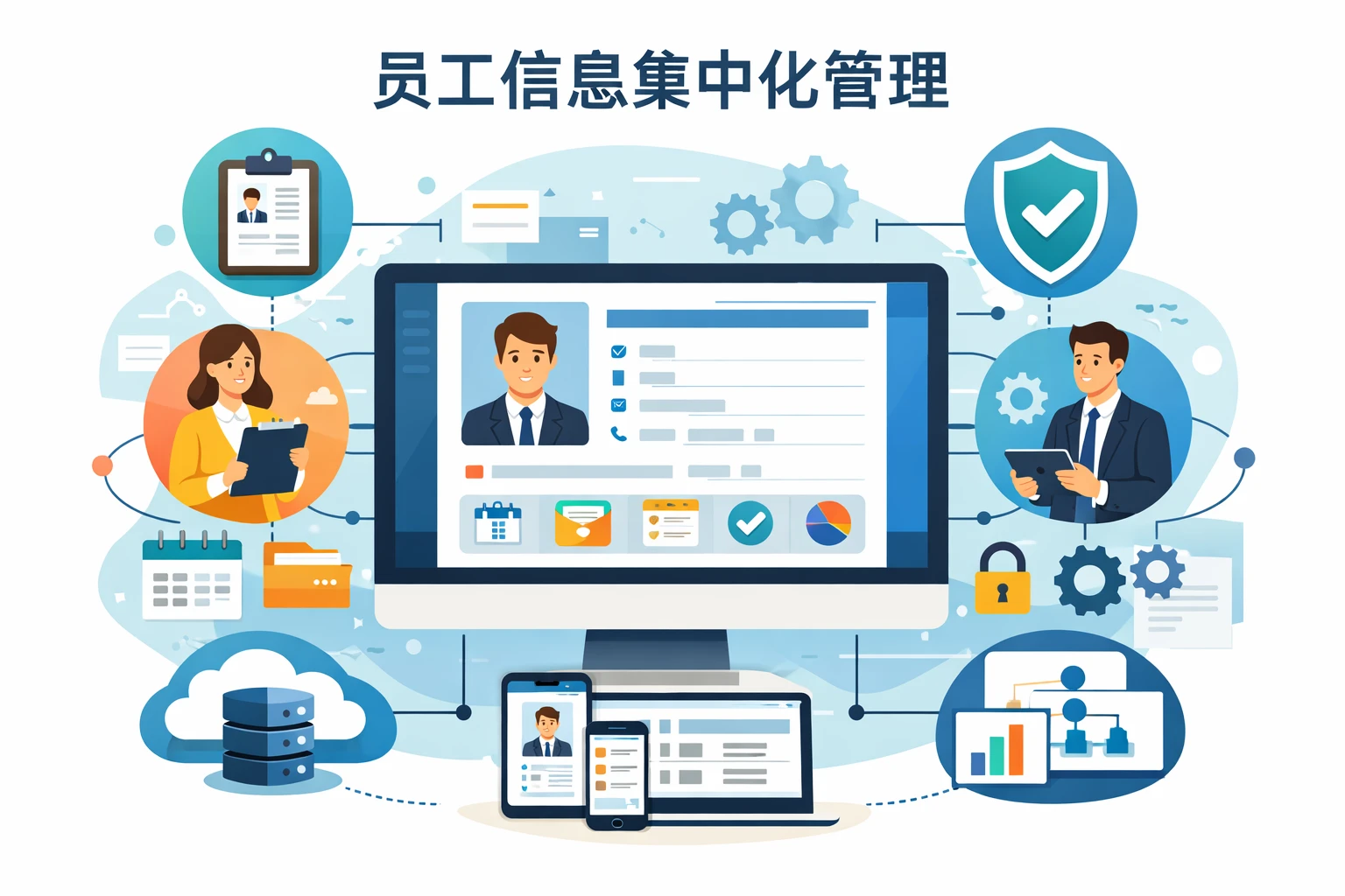 员工信息集中化管理