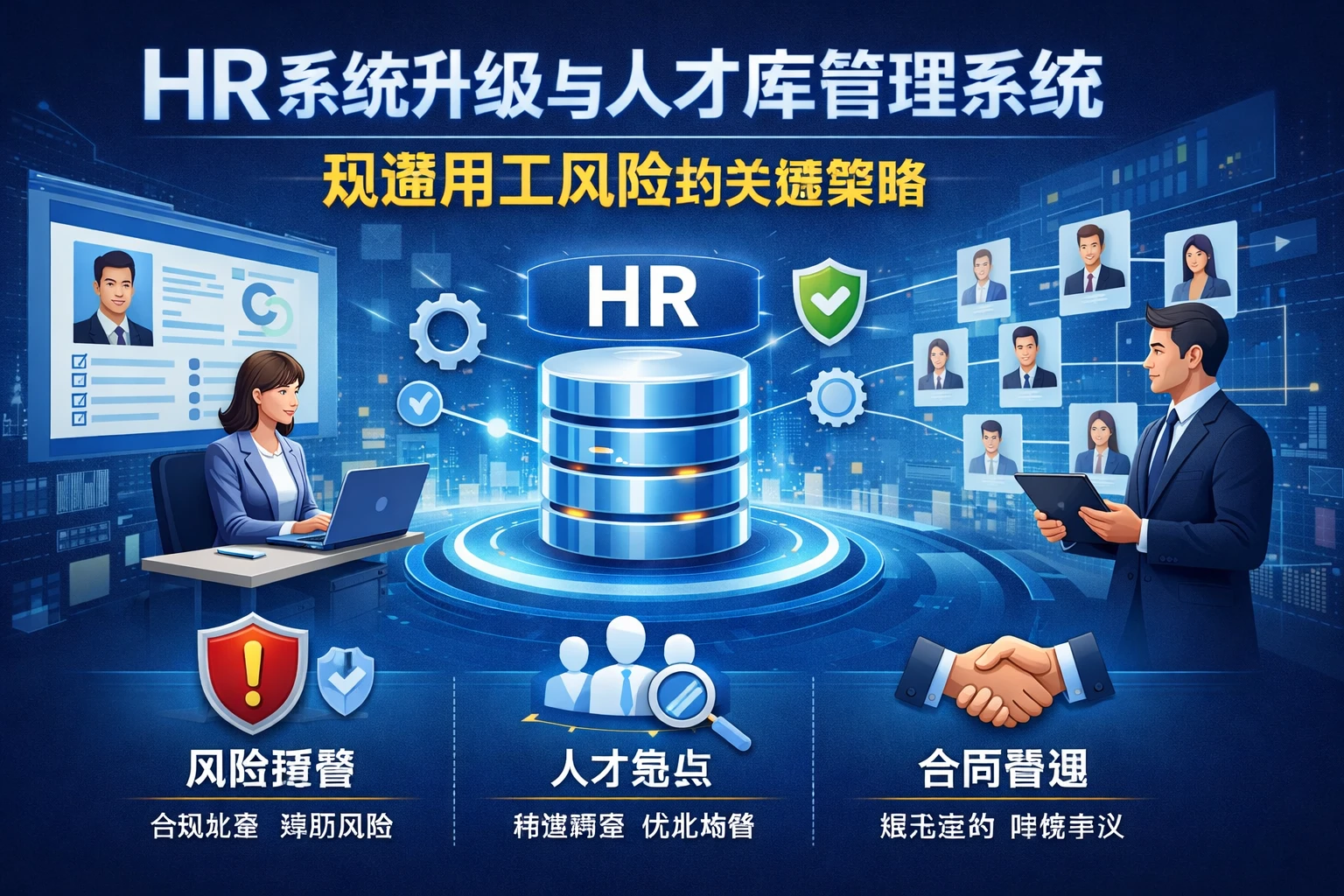 HR系统升级与人才库管理系统:规避用工风险的关键策略