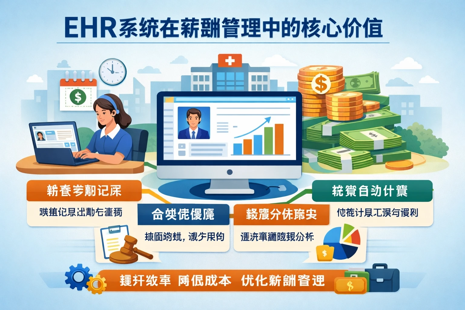 EHR系统在薪酬管理中的核心价值