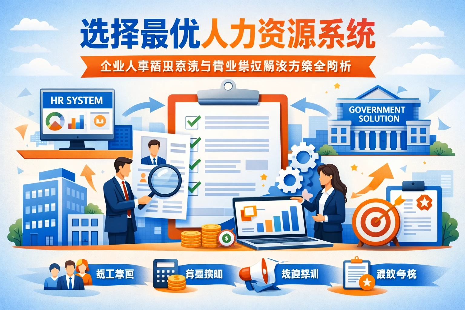 选择最优人力资源系统:企业人事管理系统与事业单位解决方案全解析