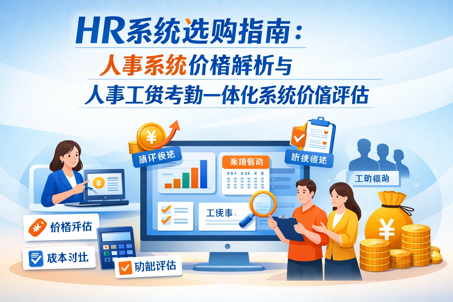 HR系统选购指南:人事系统价格解析与人事工资考勤一体化系统价值评估