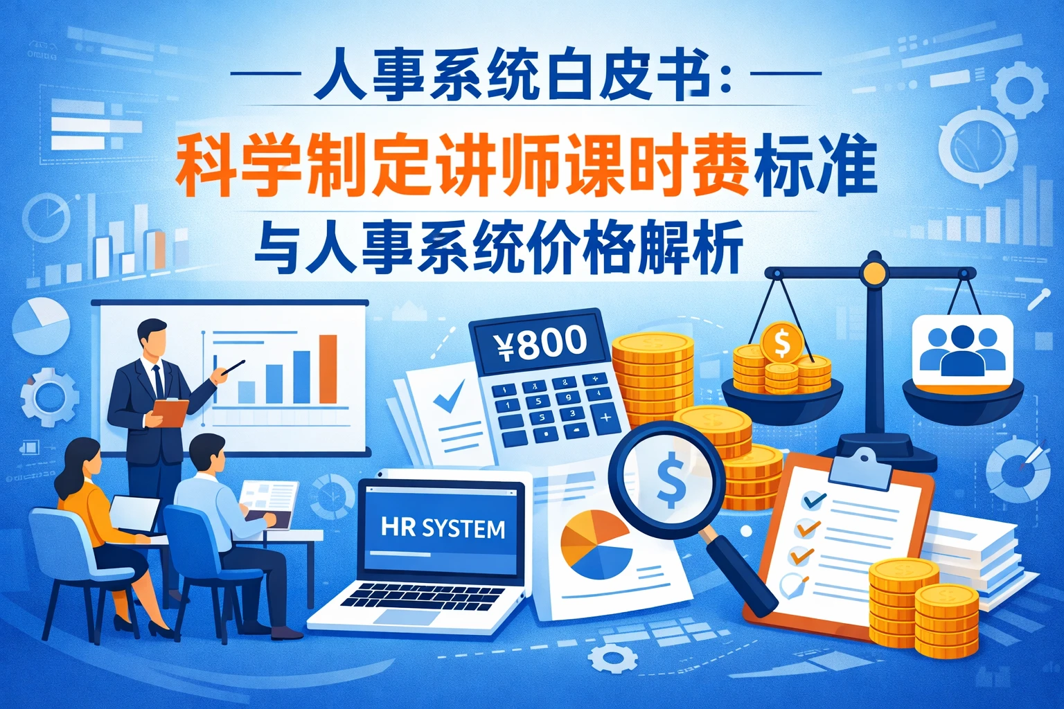 人事系统白皮书：科学制定讲师课时费标准与人事系统价格解析