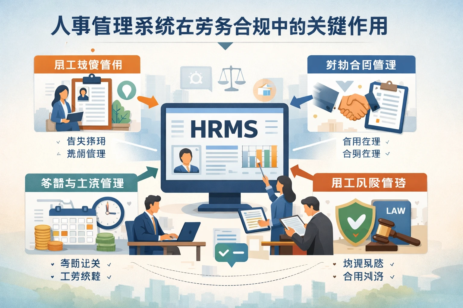 人事管理系统在劳务合规中的关键作用