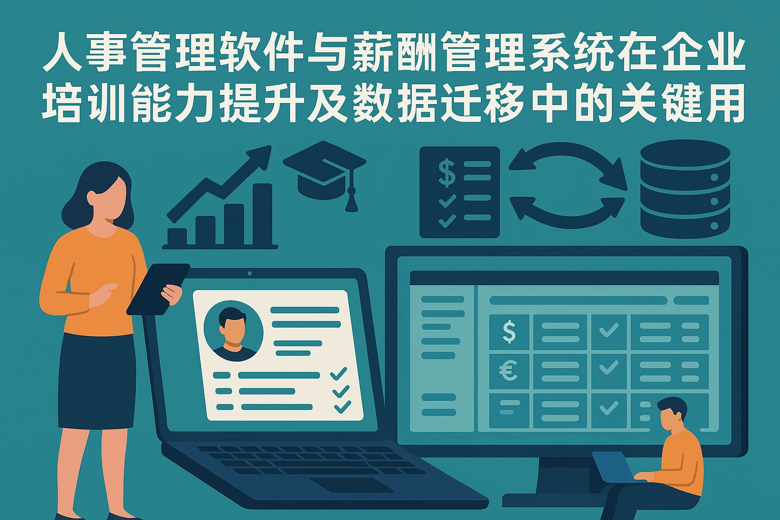 人事管理软件与薪酬管理系统在企业培训能力提升及数据迁移中的关键作用
