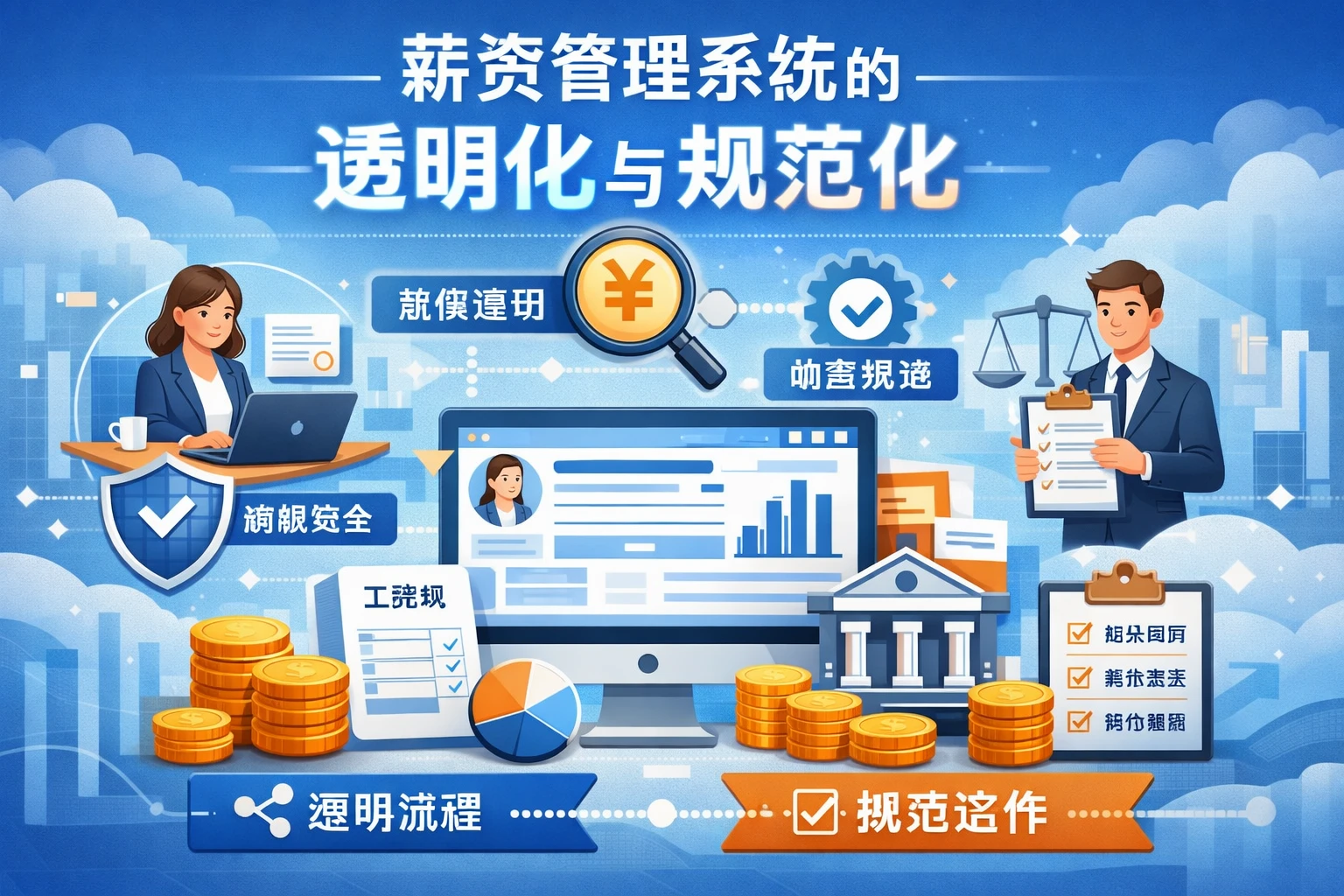 薪资管理系统的透明化与规范化