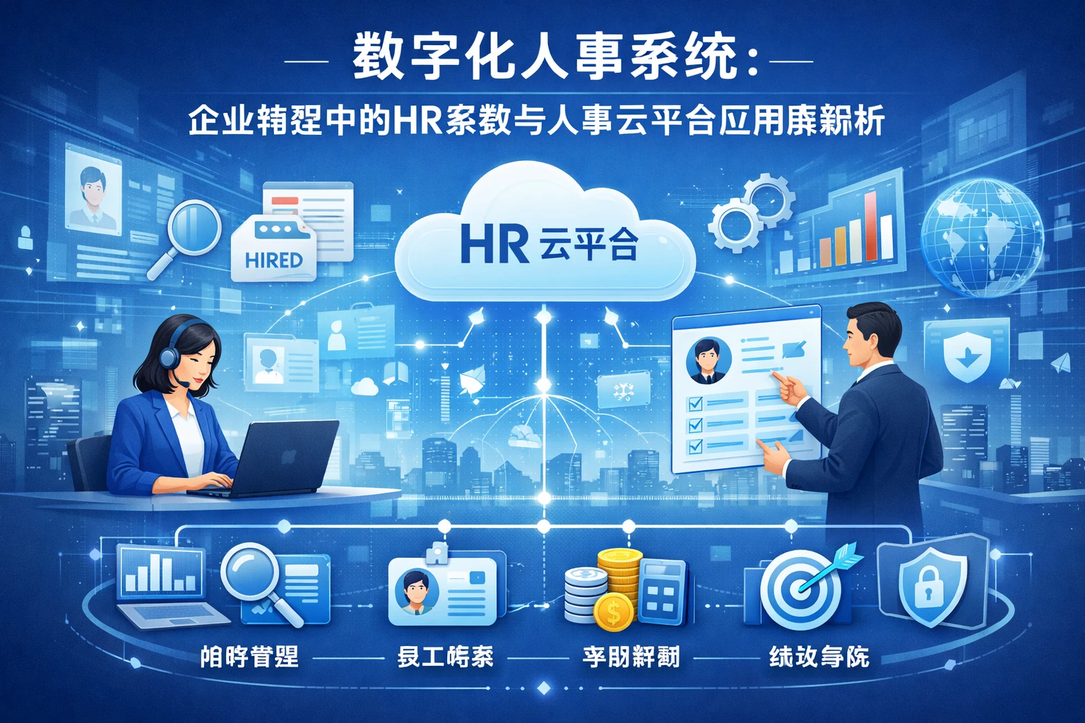 数字化人事系统:企业转型中的HR系统与人事云平台应用解析