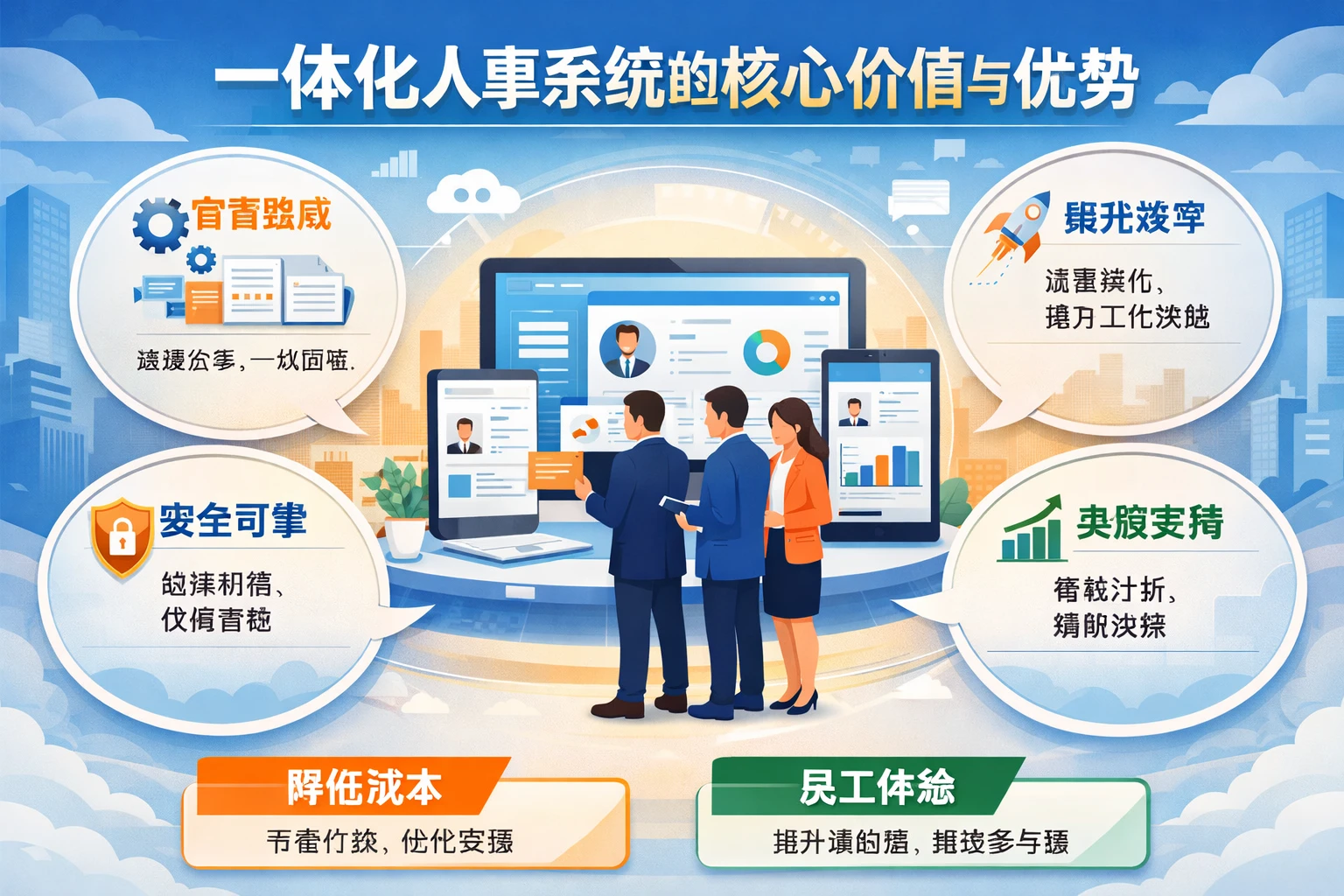 一体化人事系统的核心价值与优势