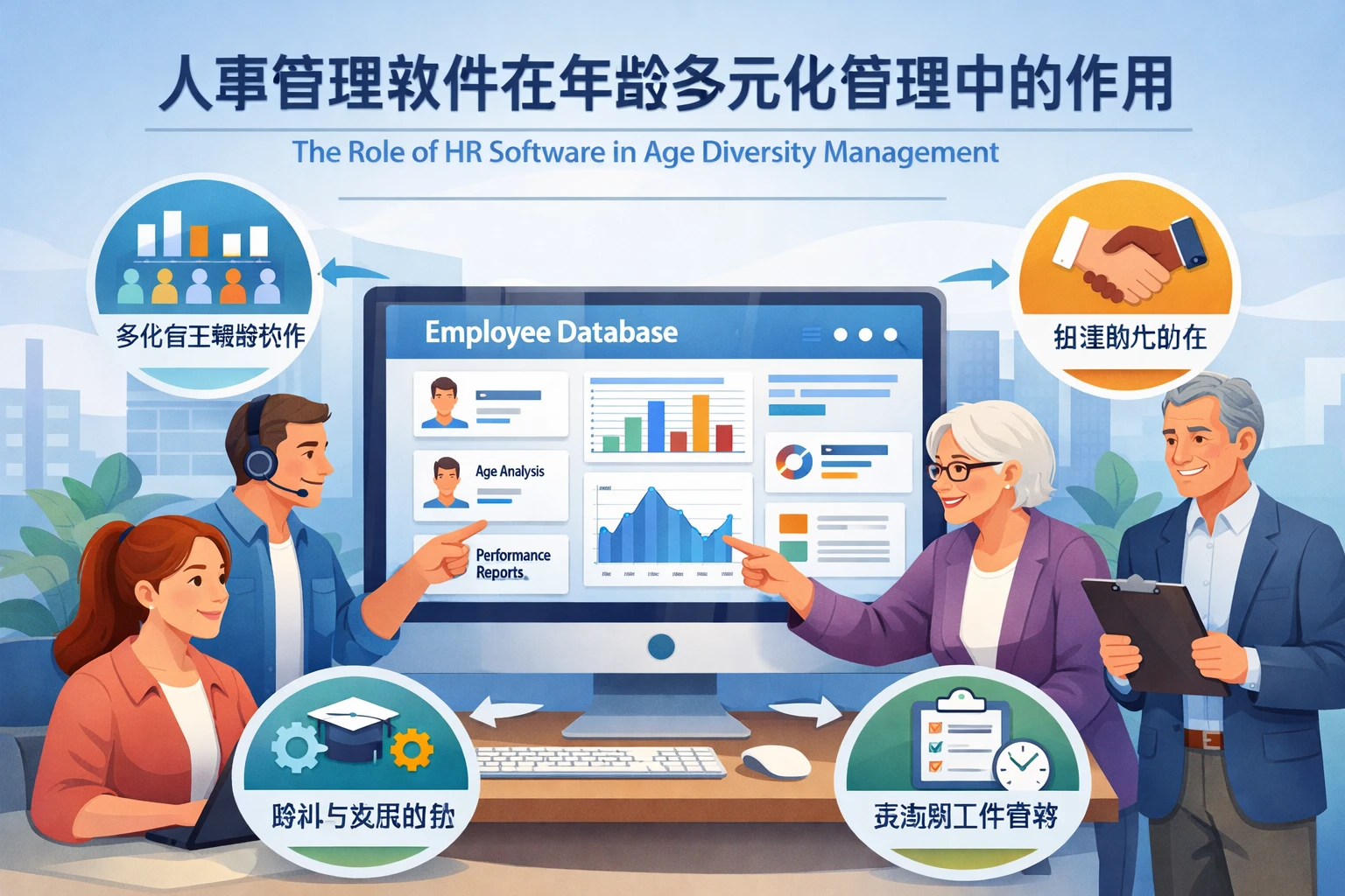 人事管理软件在年龄多元化管理中的作用