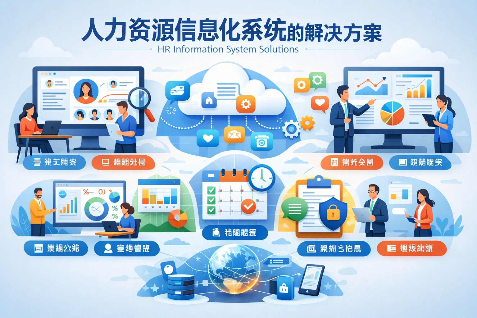 人力资源信息化系统的解决方案