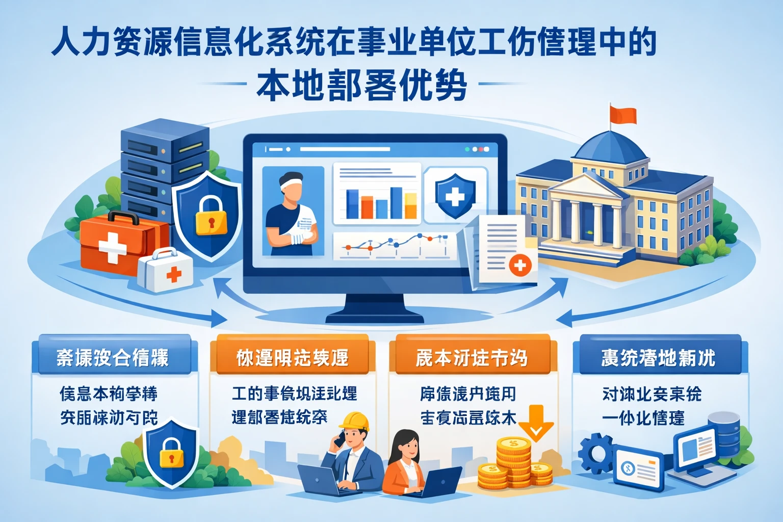 人力资源信息化系统在事业单位工伤管理中的本地部署优势