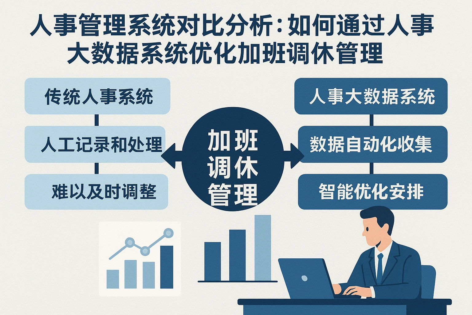 人事管理系统对比分析：如何通过人事大数据系统优化加班调休管理
