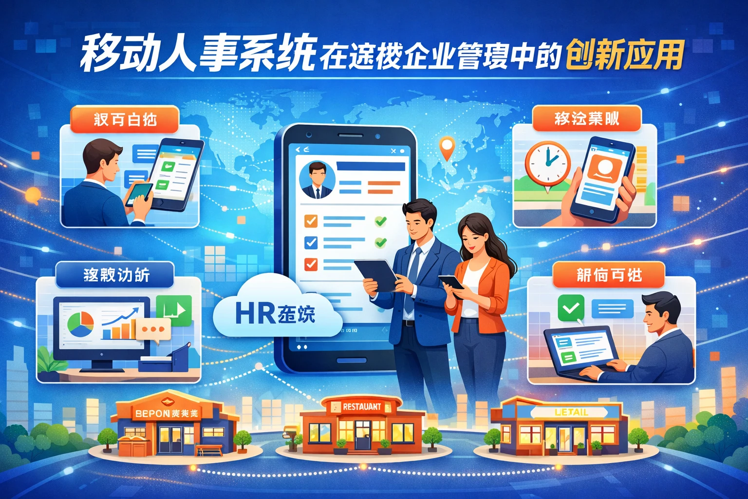 移动人事系统在连锁企业管理中的创新应用