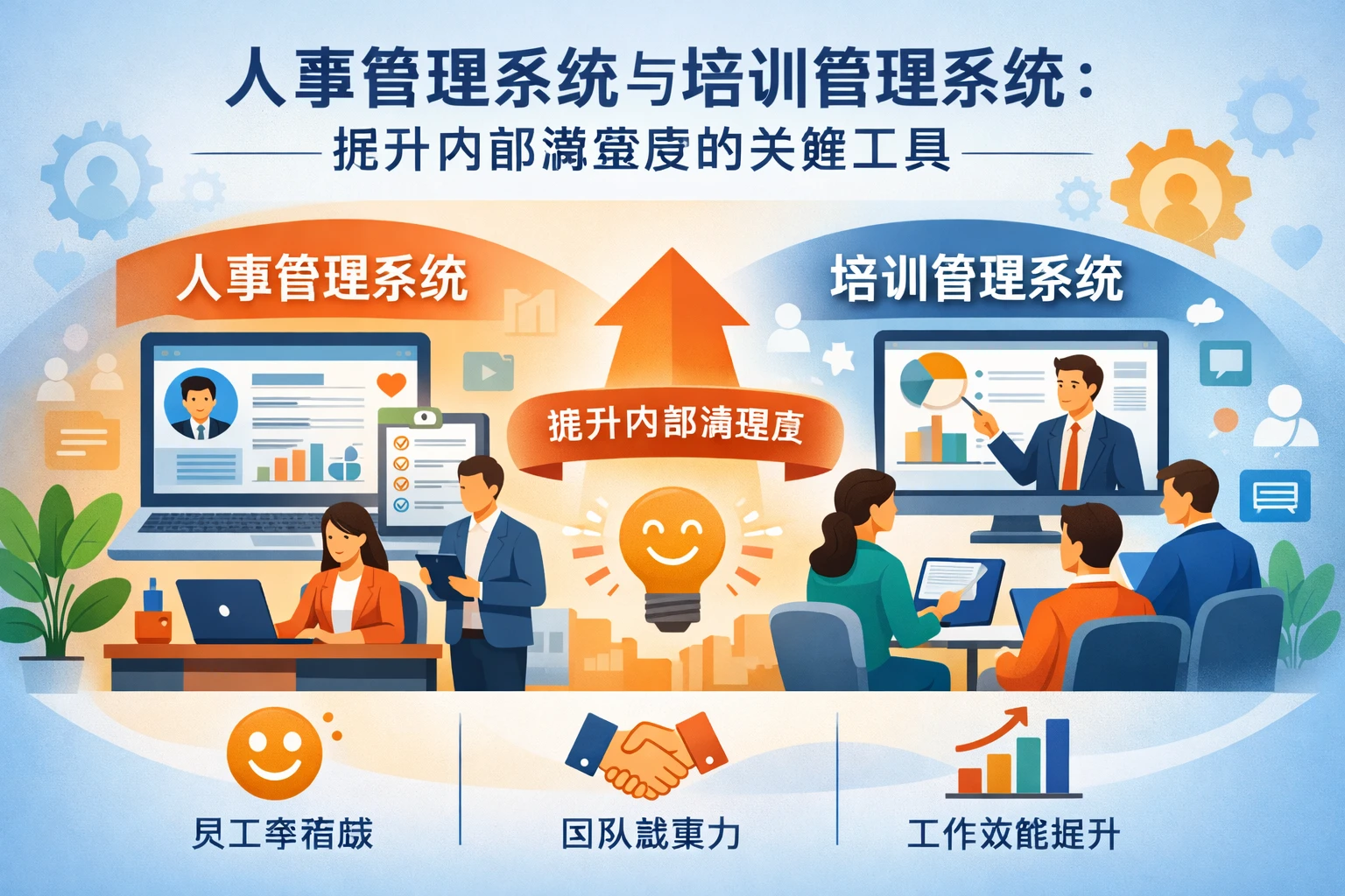 人事管理系统与培训管理系统：提升内部满意度的关键工具