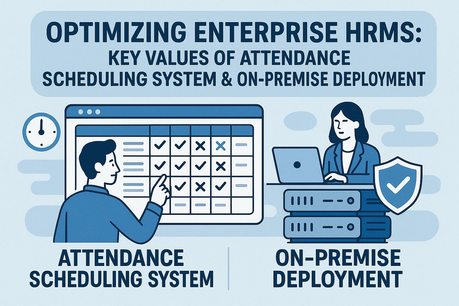 优化企业人力资源管理系统：考勤排班系统与本地部署的关键价值