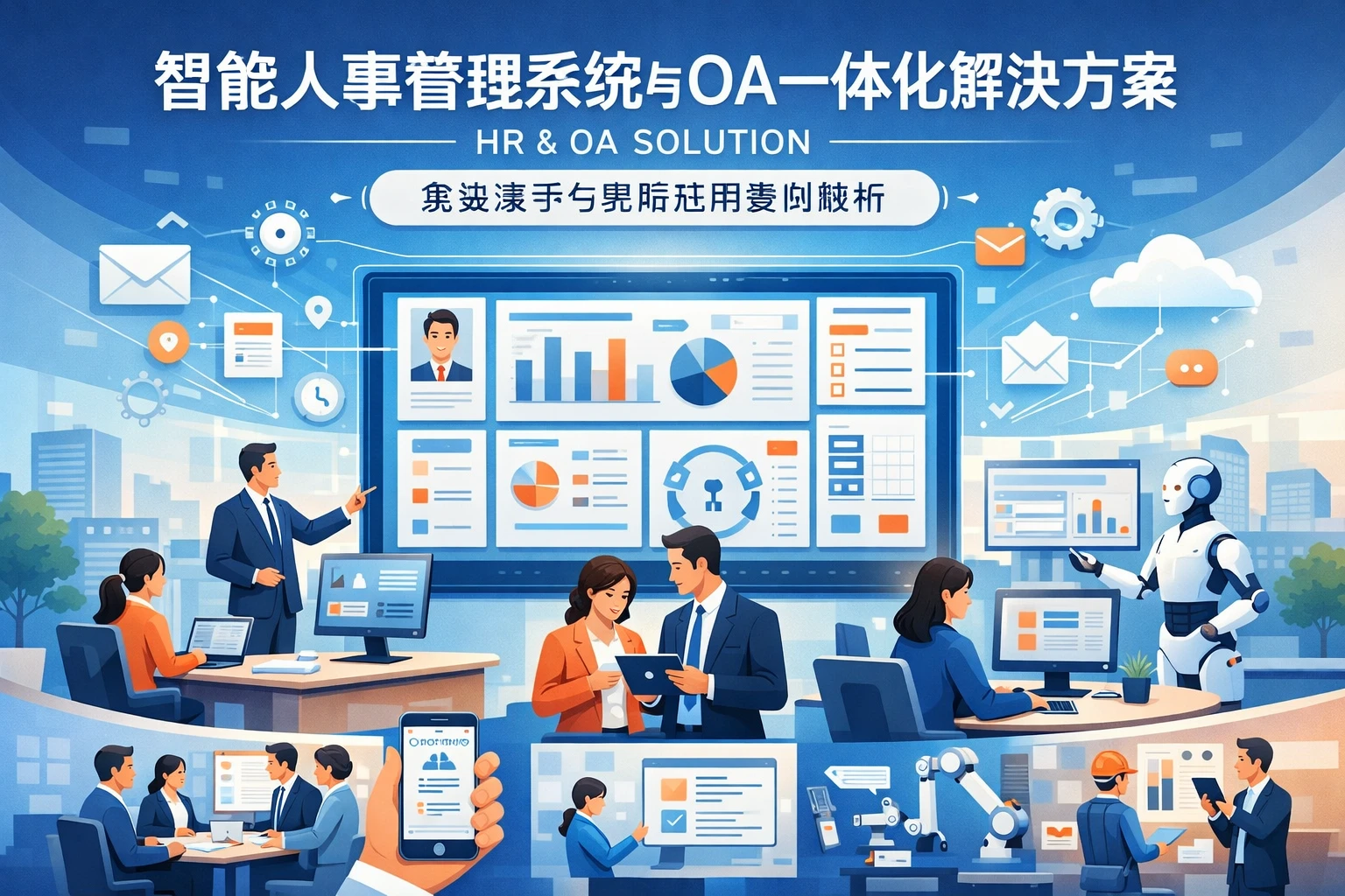 智能人事管理系统与OA一体化解决方案：系统演示与实际应用案例解析