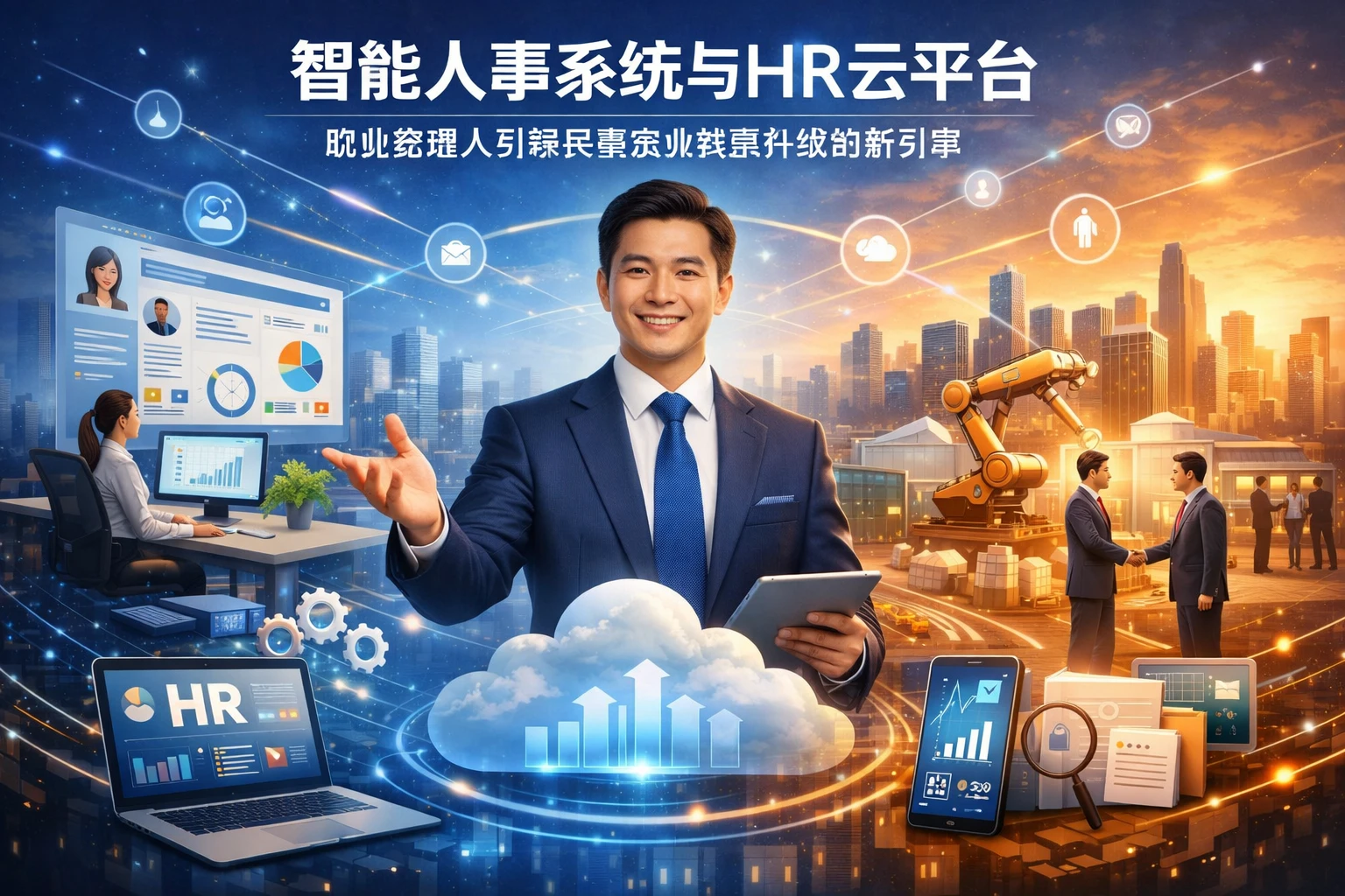 智能人事系统与HR云平台：职业经理人引领民营企业转型升级的新引擎