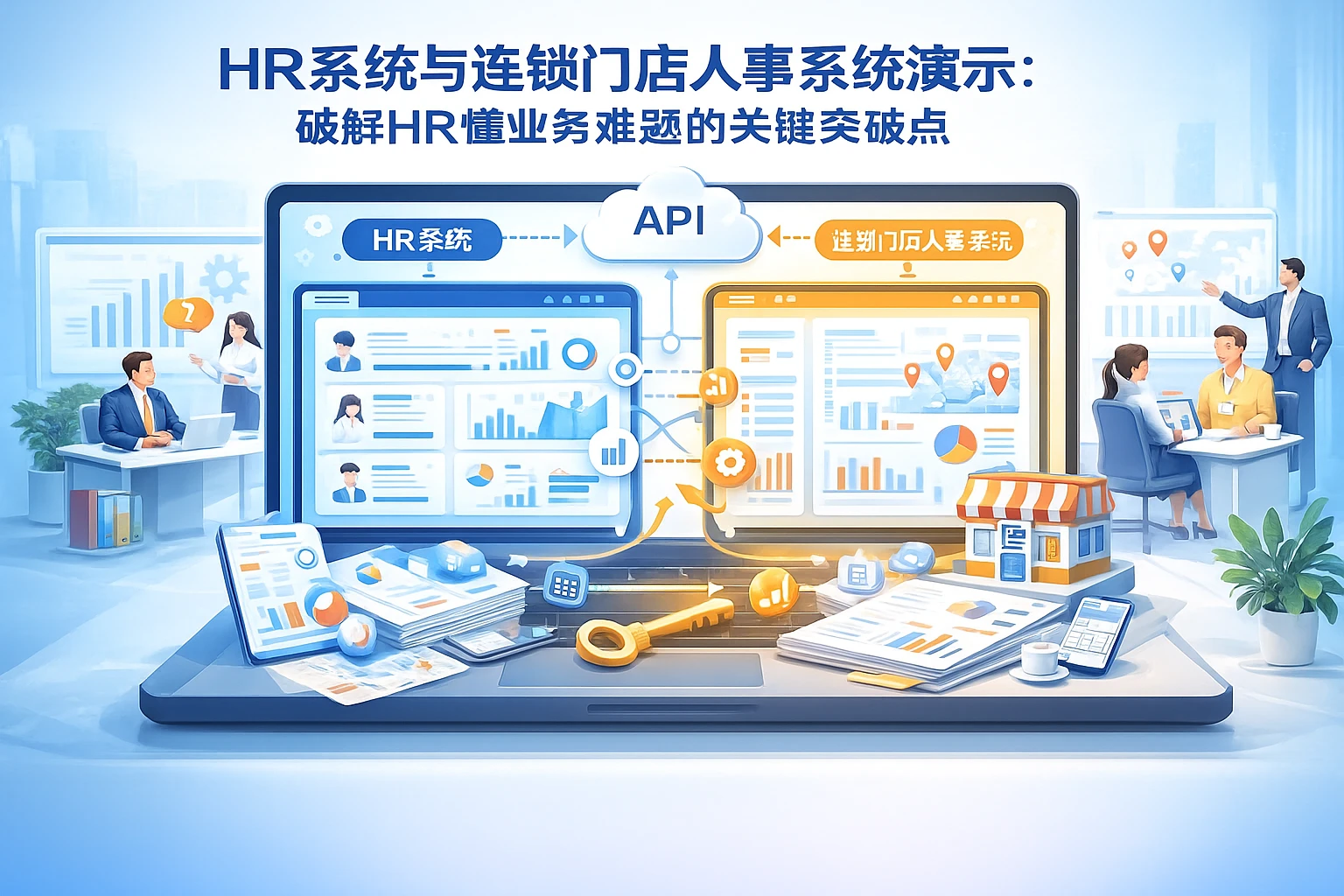 HR系统与连锁门店人事系统演示：破解HR懂业务难题的关键突破点