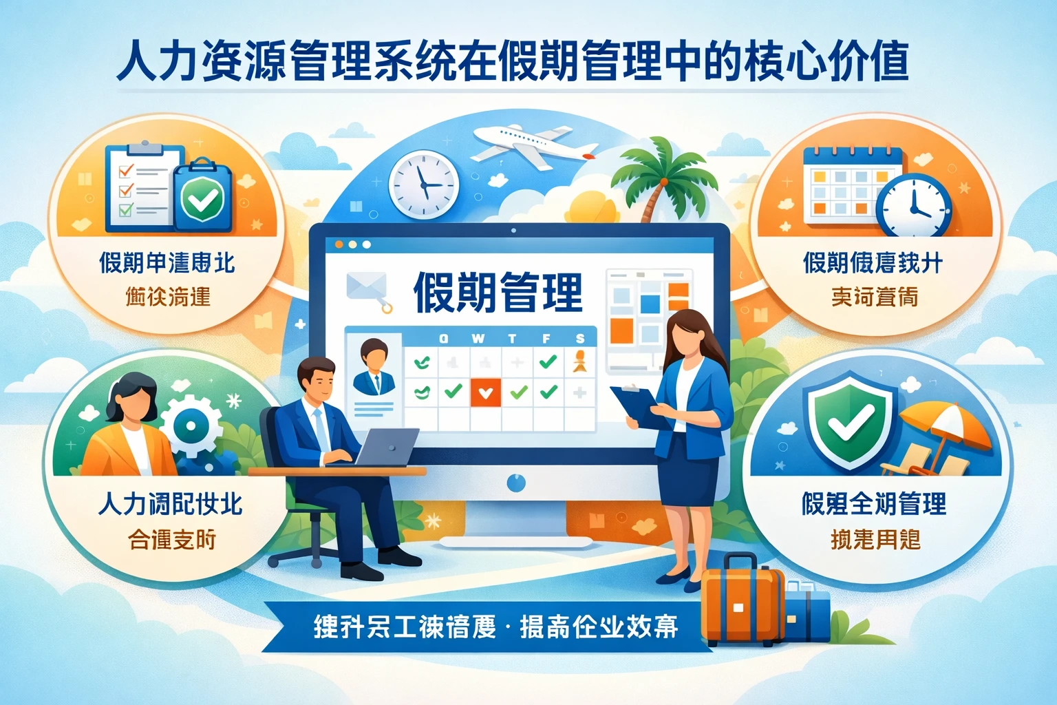 人力资源管理系统在假期管理中的核心价值