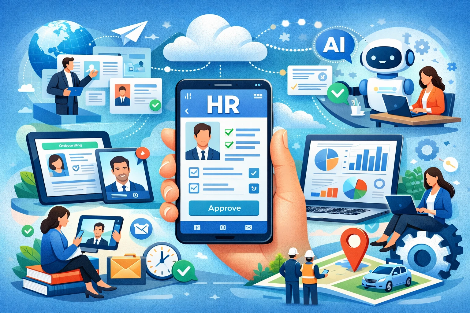 移动人事系统的创新应用