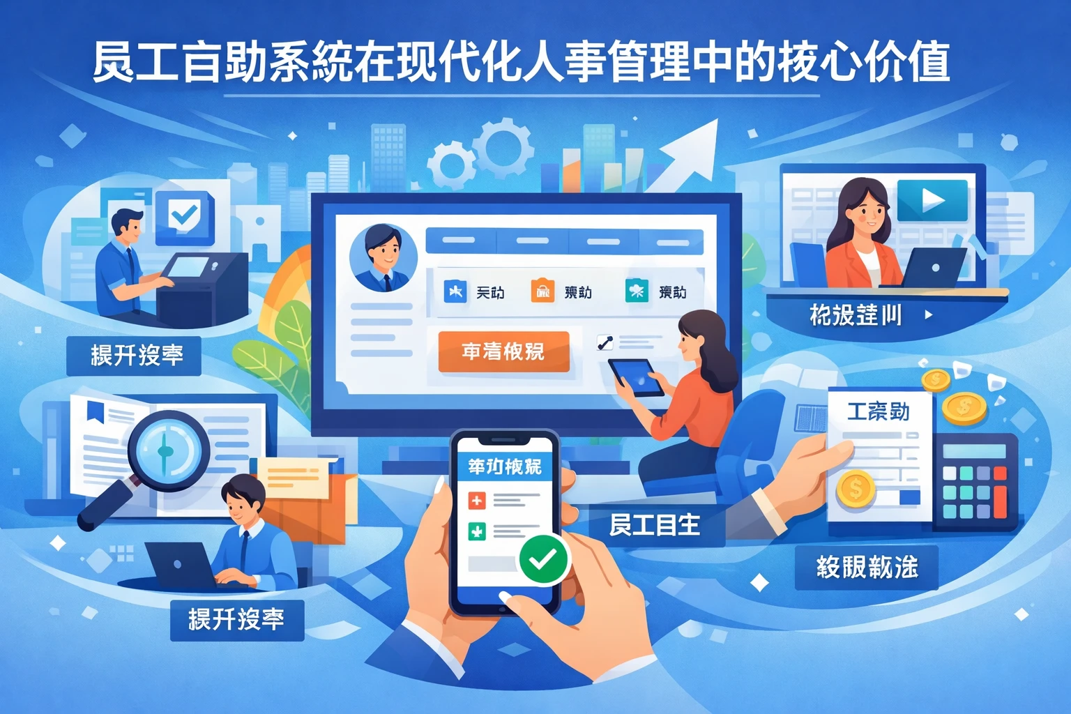 员工自助系统在现代化人事管理中的核心价值