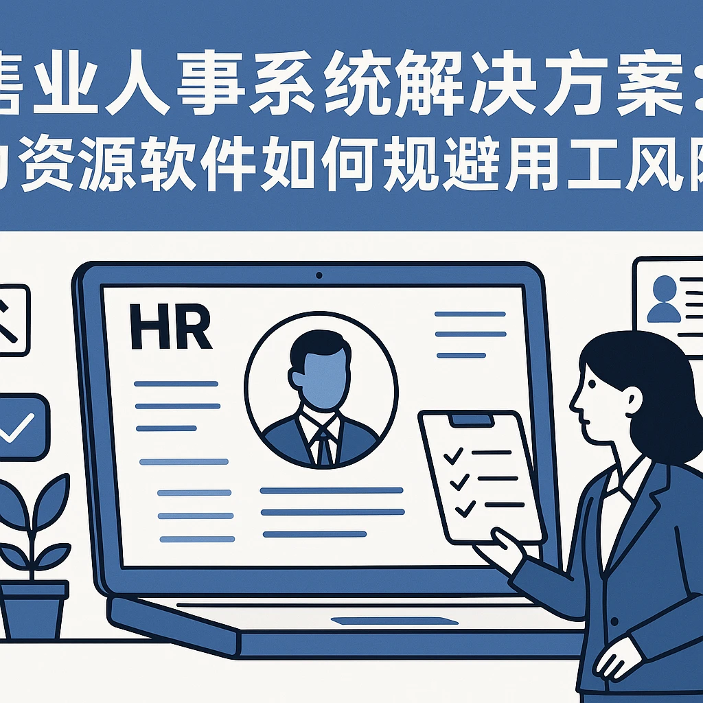 零售业人事系统解决方案:人力资源软件如何规避用工风险