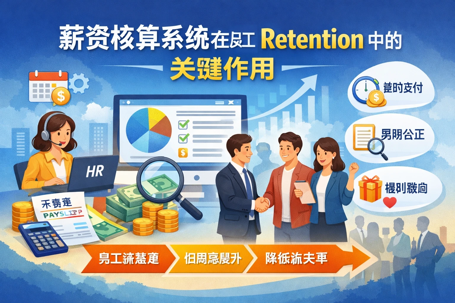 薪资核算系统在员工 retention 中的关键作用