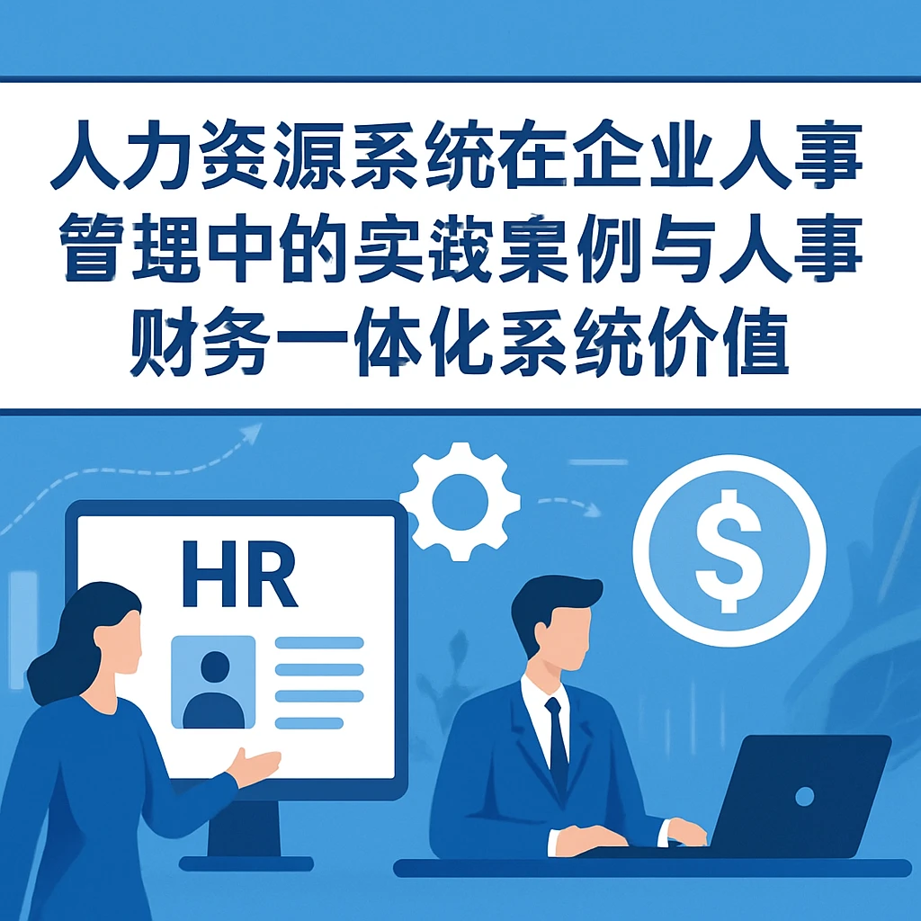 人力资源系统在企业人事管理中的实践案例与人事财务一体化系统价值