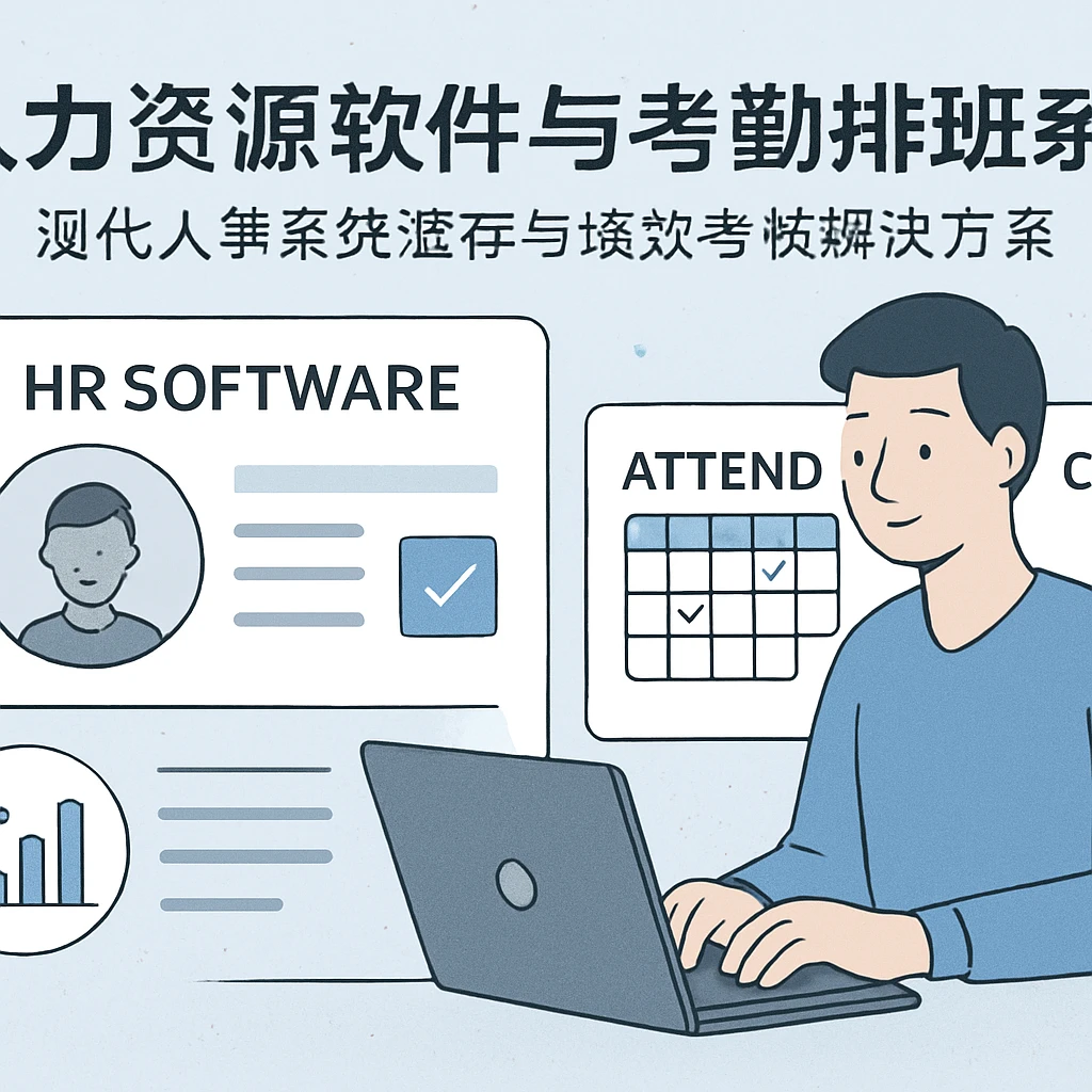 人力资源软件与考勤排班系统:现代人事系统推荐与绩效考核解决方案