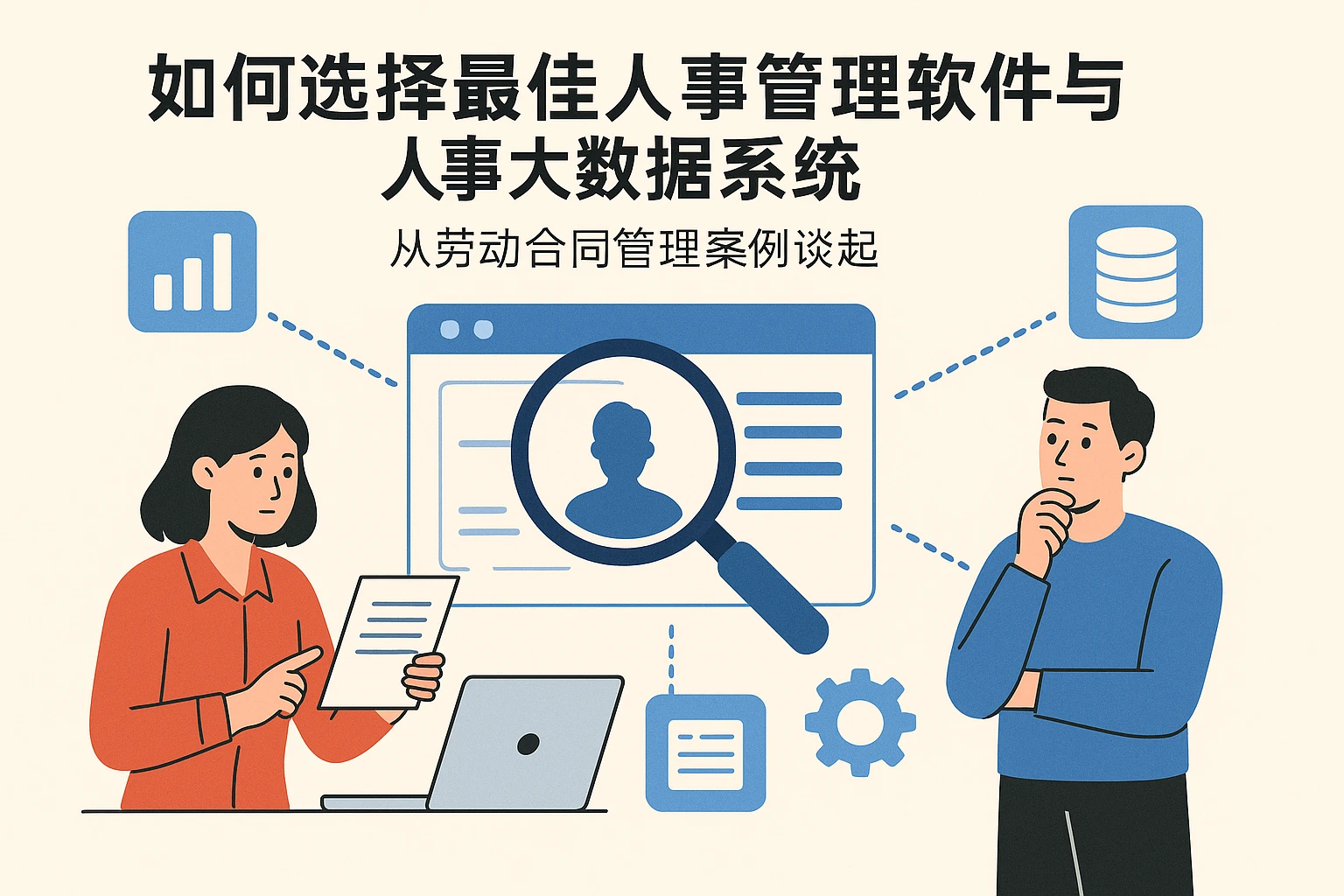 如何选择最佳人事管理软件与人事大数据系统——从劳动合同管理案例谈起