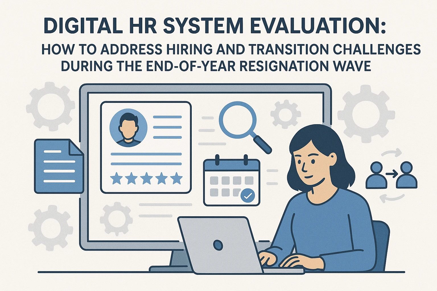 数字化人事系统评测：如何应对年底离职潮带来的招聘与交接挑战