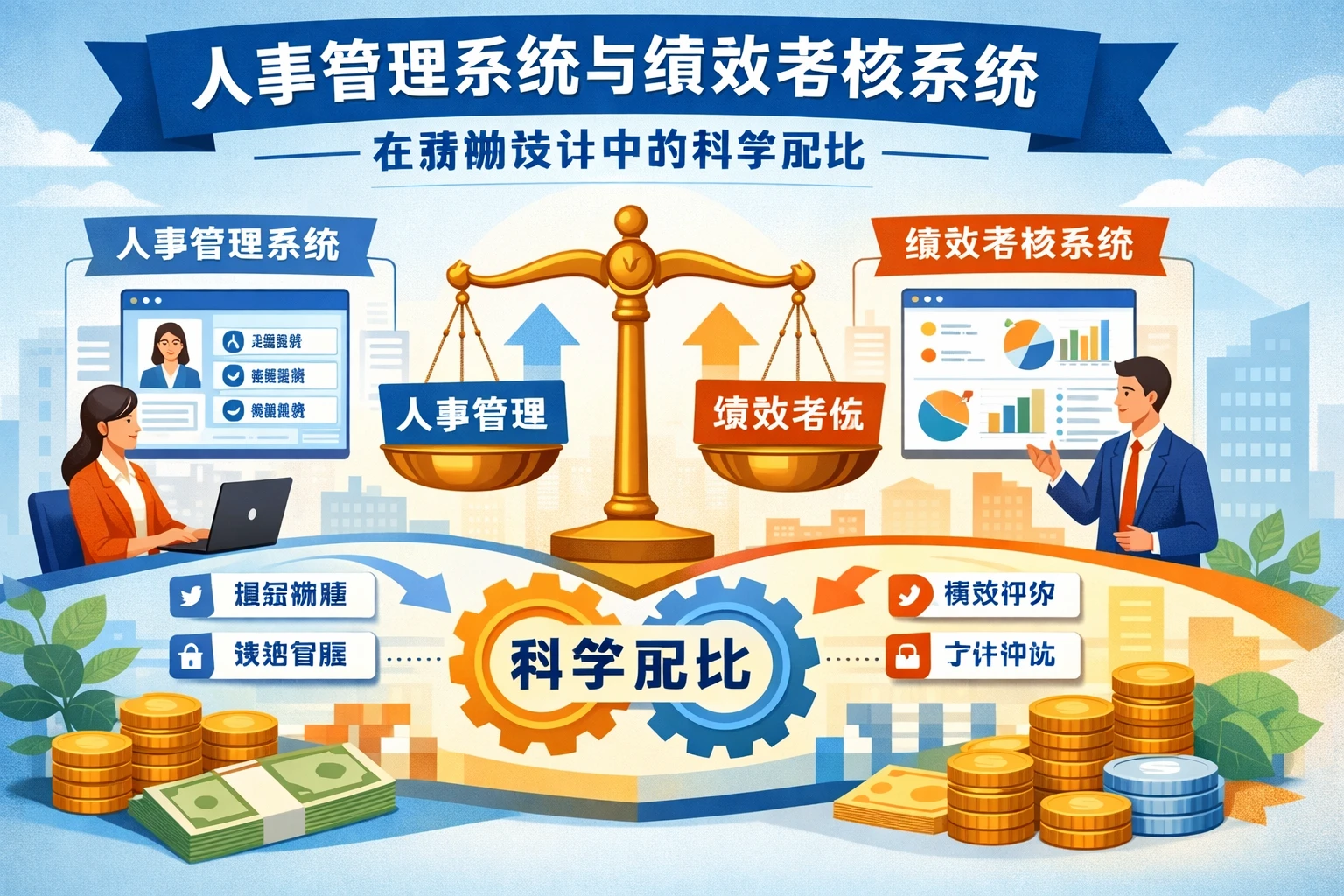 人事管理系统与绩效考核系统在薪酬设计中的科学配比