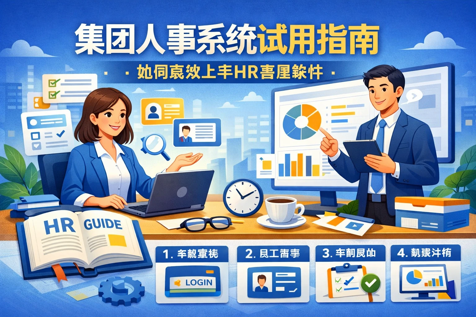 集团人事系统试用指南：如何高效上手HR管理软件