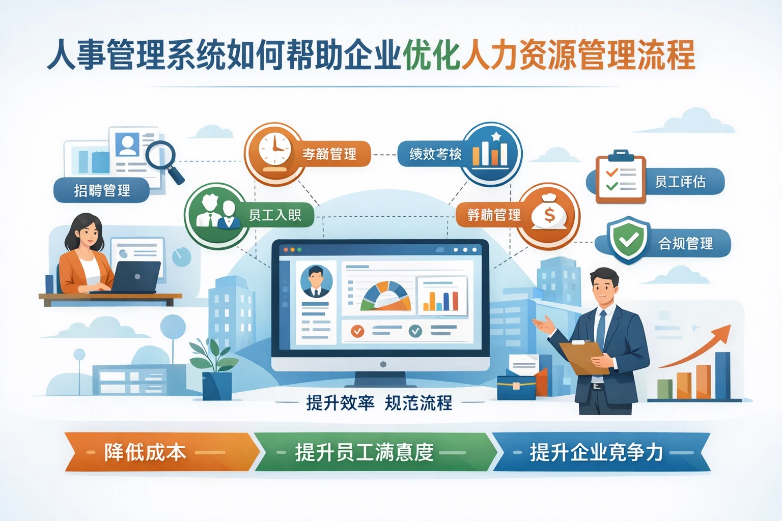 人事管理系统如何帮助企业优化人力资源管理流程