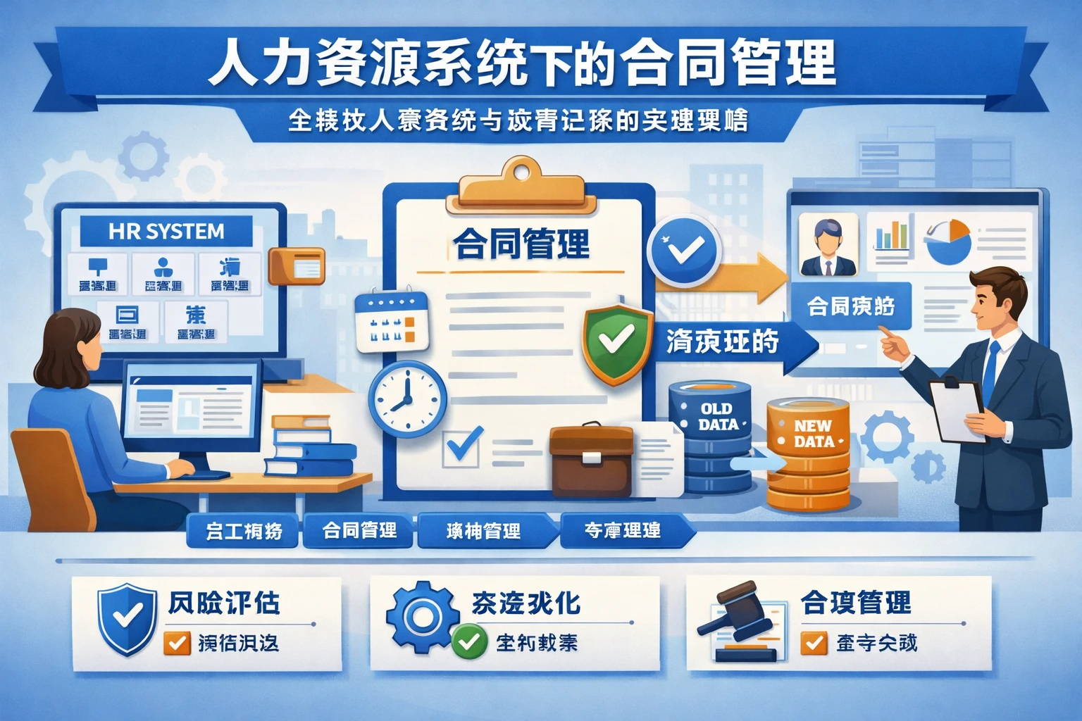 人力资源系统下的合同管理：全模块人事系统与数据迁移的关键策略