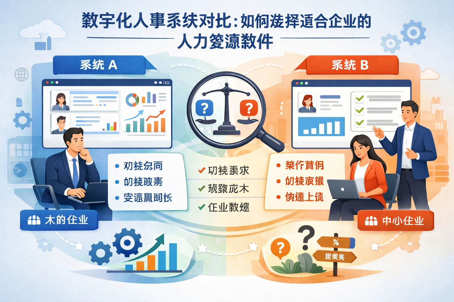 数字化人事系统对比：如何选择适合企业的人力资源软件